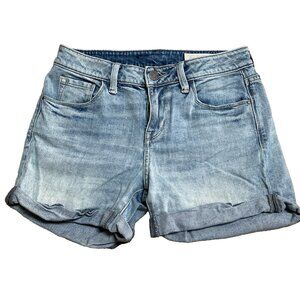 Treasure & Bond Jean Shorts Juniors Size 24 Waist, Boyfriend Cuffed Shorts